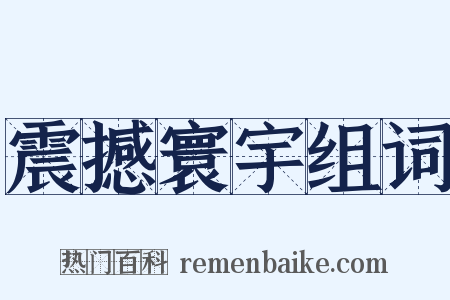震撼寰宇组词是什么意思的图片